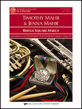 Bridge Square March Concert Band sheet music cover